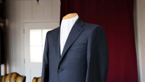アリストンの個性的な織り柄が煌るビジネススーツ