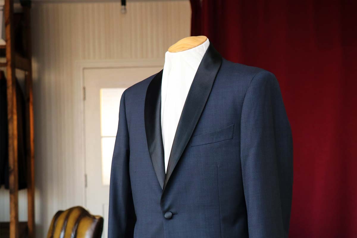 ネイビーのショールカラーのタキシード 俺のtailor 俺のテイラー