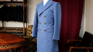ラムズウールとアンゴラを使用した贅沢なジャケット
